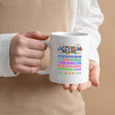 Mug Autism Mom, Ceramic Coffee