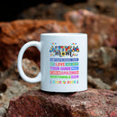 Mug Autism Mom, Ceramic Coffee